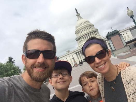 The Family Glampers Do DC