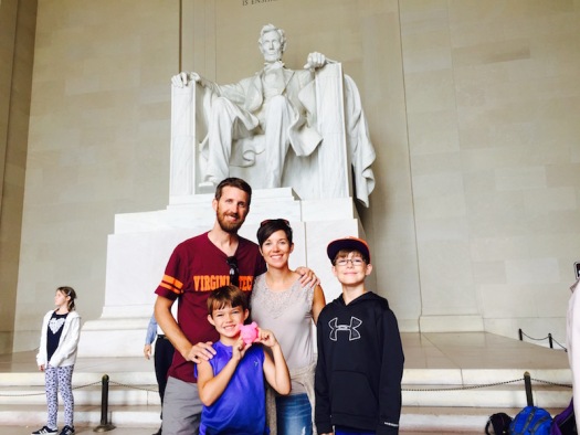 Touring Lincoln Memorial - The Family Glampers